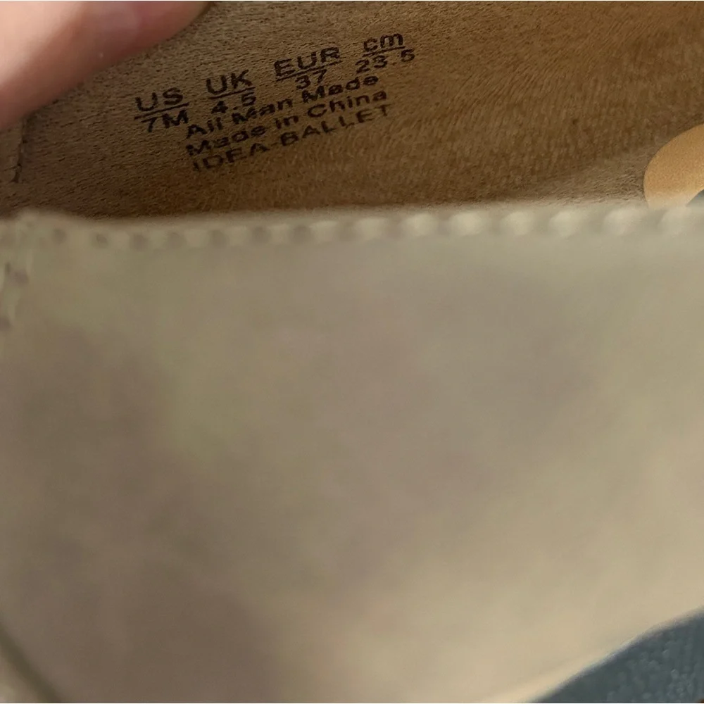 NATURALIZER SOUL IDEA BALLET FLAT size 7 in mushroom colour - Picture 5 of 8